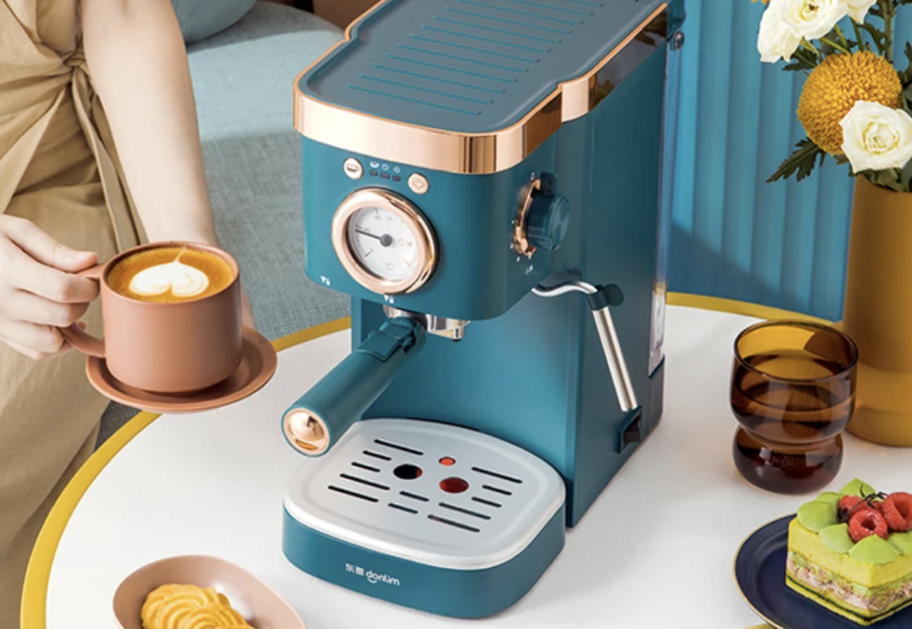 Semi Automatic Retro Espresso Maker