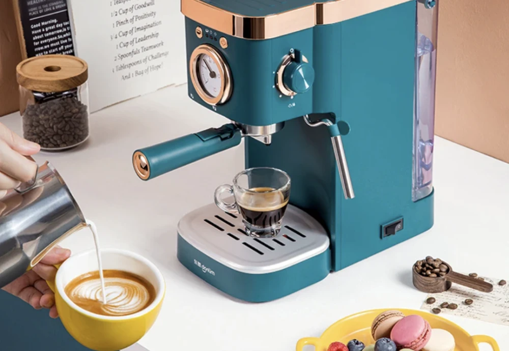 coffee machine with espresso maker