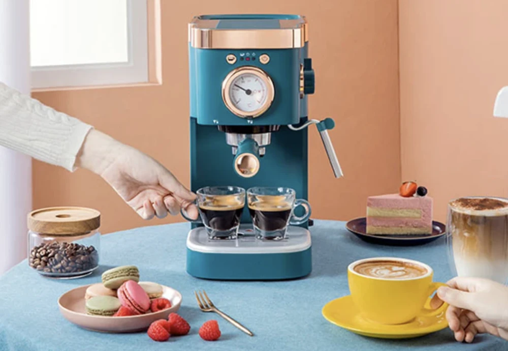 coffee machine with espresso maker