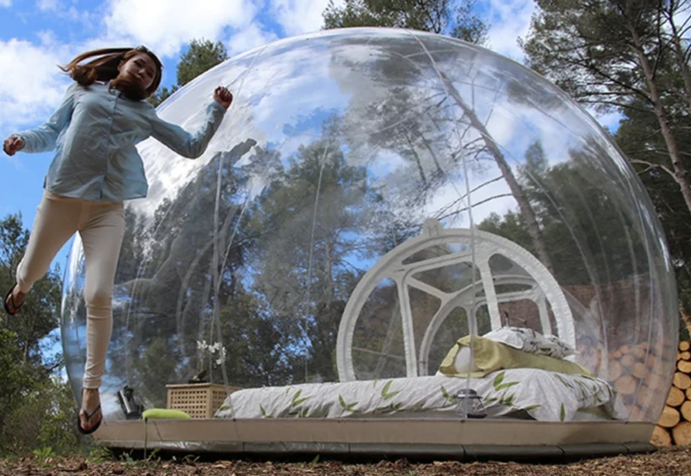 double bubble tent