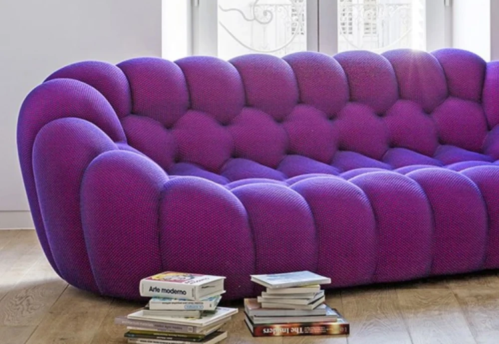 bubble couch blue